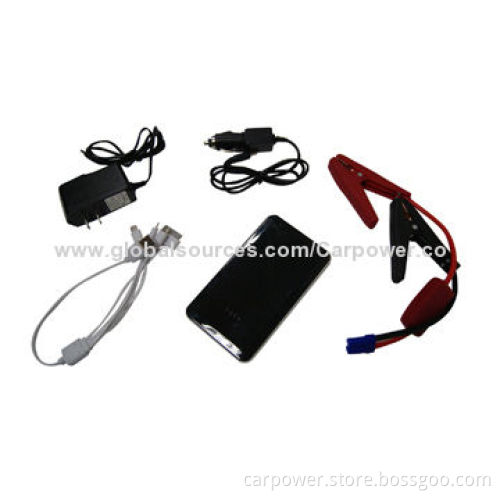 Multifunctional Mini Car Jump Starter, Car Emergency Kit/Power Bank, USB Output Port